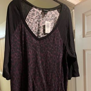 New torrid size 2 cheetah top